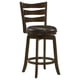 thumbnail image 1 of Murphy Madera Mostrador Altura Barra Giradora Silla Oscuro Marrón, 1 of 3