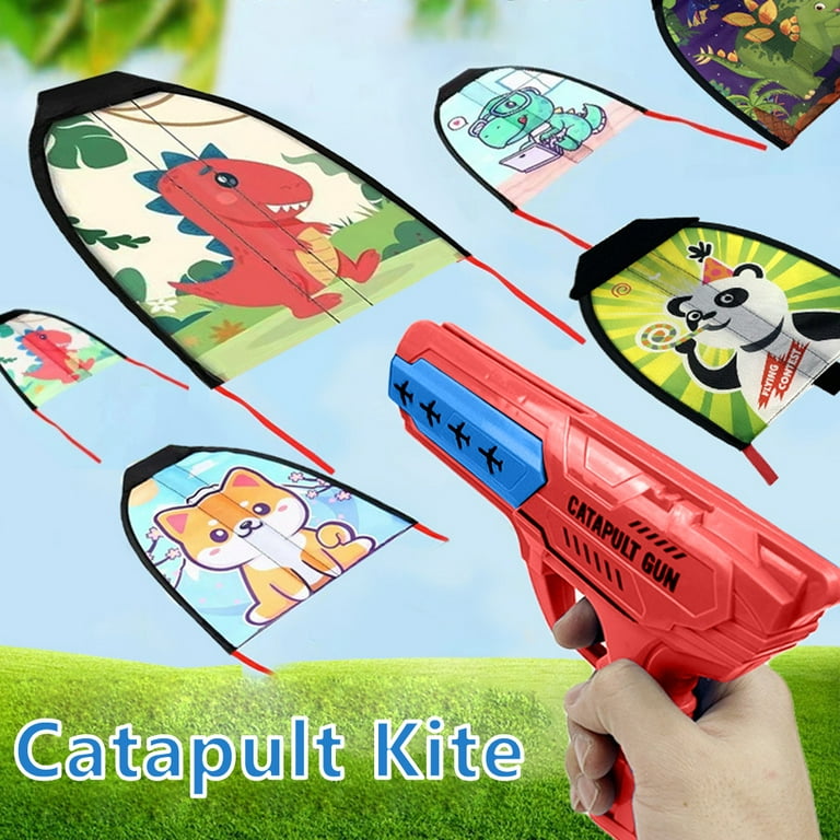 Catapult Kite Launch Aircraft Gun Outdoor Toys Kite Launcher Long
