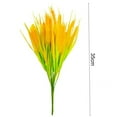 thumbnail image 4 of 7 Forks Artificial Wheat Ears Rice Plant,Realistic Non Water Needed Simulated Bouquet Easy to Care Indoor/Outdoor Decor, 4 of 10