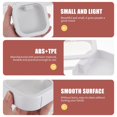 thumbnail image 2 of Mini Containers Mini Containers Retainer Case Dental Retainer Box For Denture Storage Container White Travel Container Travel Container, 2 of 5
