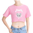 thumbnail image 2 of Stray Kids Merch 2025 World Tour I.N Crop Top Midriff-Baring T-shirt Women Girl Short Sleeve, 2 of 3