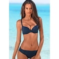 thumbnail image 3 of LASCANA Women's Fold Over Classic Bikini Swimsuit Bottom Beading, 3 of 5