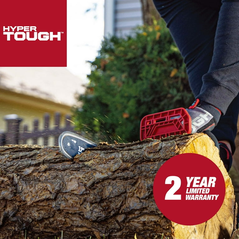 Hyper Tough 20V 4.0Ah Battery Powered 12in Brushless Chainsaw HT22 401 03 03 Walmart