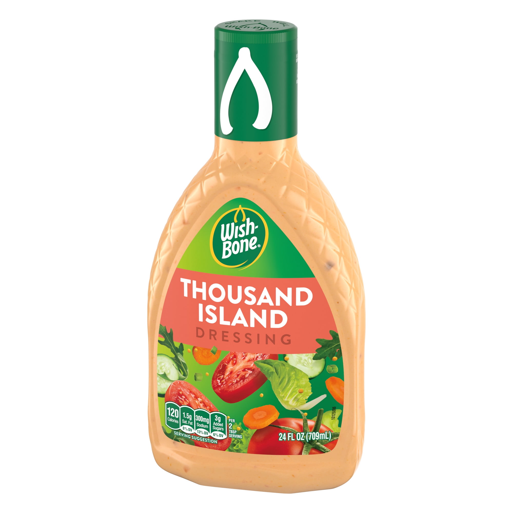 (3 pack) Wish-Bone Thousand Island Salad Dressing, 24 fl oz