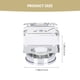 thumbnail image 2 of unbranded 2Ud De Cristal Transparente Para Cajones Con Cuadrado Elegante, 2 of 7