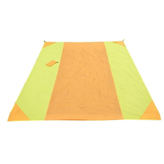 VKEKIEO Beach Blanket Waterproof Sandproof Camping Blankets Beach Blanket Sand Proof Mat,Suitable for camping,beach,outing,125.98" ×110.32"
