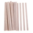 thumbnail image 2 of Abbracc Wooden Sticks Dowel Rod Square Balsa Wood Stick Block for Model Making Craft - 20 Pieces 150mm, 2 of 7