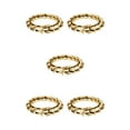 thumbnail image 3 of Thinsony Distinctive Gothic Punk Dragon Scale Bangle 48 inches Cool and Contemporary Gold 9.05 Inch 5Set, 3 of 6