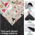 thumbnail image 3 of Beige Christmas Santa and Reindeer Pattern Kitchen Rugs Sets Of 3,Kitchen Runner Rugs Non Skid Washable,Decorative Kitchen Floor Mats for Kitchen,Sink,Laundry,17"x30"+ 17"x47" + 17"x59", 3 of 6