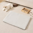 thumbnail image 6 of Summer Pet Mat 50x40x3cm Thickened Washable Cover Grip Base, Cool Touch Beaded Fabric Soft Padding Non Slip, Removable Cover Rest Mat for Cats Small Medium Dogs Gift, 6 of 9