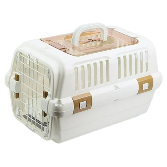 Estuche de transporte para mascotas Comfort Pet Supplies, rígido, multiusos, espacioso Blanco