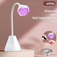 thumbnail image 3 of Lámpara de Uñas Inalámbrica LED UV, Secador de Uñas Recargable con Detección Automática, Control Táctil, Secado Rápido, Lámpara Flexible de 360°., 3 of 6