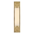 thumbnail image 3 of Baylor - Light Heritage Brass Brass Traditional - LED Steel Wall Sconce, 3 of 9