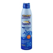 Coppertone Spray Wet 'n Clear Continuous Spray Sunscreen, SPF 30, 7.5 Fl. Oz.