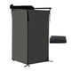 thumbnail image 4 of Tienda de ducha lateral para vehículos, ducha portátil, vestidor, refugio de privacidad para remolques, furgonetas, SUV, camiones y automóviles. Negro, 4 of 9