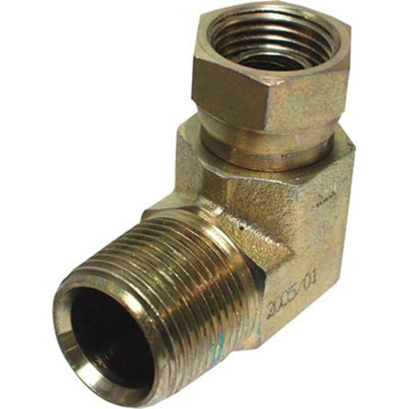 Universal  Apache Straight 90 deg Swivel Adapter