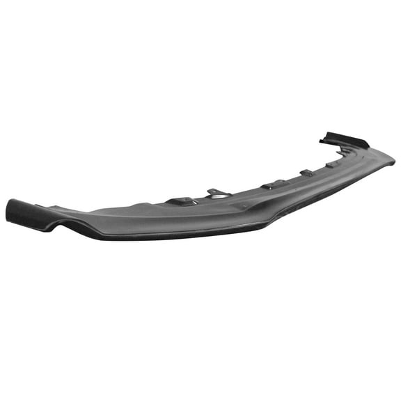 Ikon Motorsports Front Bumper Lip Compatible With 2022-2025 Toyota GR86 Coupe 2-Door GR Style Unpainted Black PU Polyurethane Extension Body Kit Panel Add On