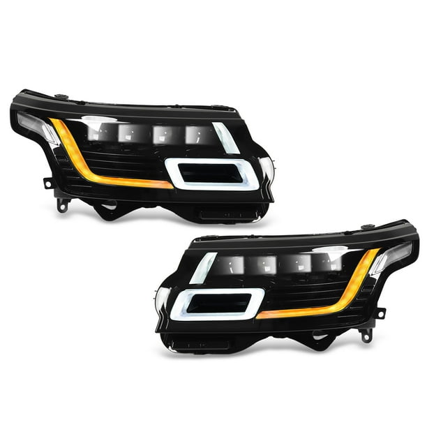 LED Projector Headlight,Full LED Matrix Headlights DRL Headlight