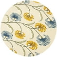 thumbnail image 3 of SAFAVIEH Soho Noah Floral Wool Area Rug, Beige/Multi, 2' x 3', 3 of 9