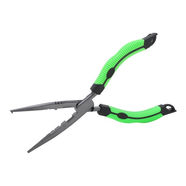 Fishing Line Cutter , Ergonomic Fishing Scissors Anodized High Hardness For Braided  Line 9inch Overall Length 