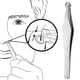 thumbnail image 3 of Pinzas Para Recortar El Pelo De La Nariz, Pinzas Recortadoras De Pelo De La Nariz De Acero Inoxidable, Tijeras De Aseo De Cabeza Redonda, Recortador De Cejas Eigraketly CE006086-00, 3 of 6