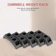 thumbnail image 1 of 5-Piece Dumbbell Storage Racks for Home Gym Weight Organization, 1 of 3