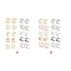 thumbnail image 5 of Sonducket 10 pares de clips para los oídos, juegos de gotas para los oídos de acero inoxidable, clips de cartílago de aleación no perforantes unisex, Ropa, zapatos y accesorios Miscelánea No2, 5 of 8