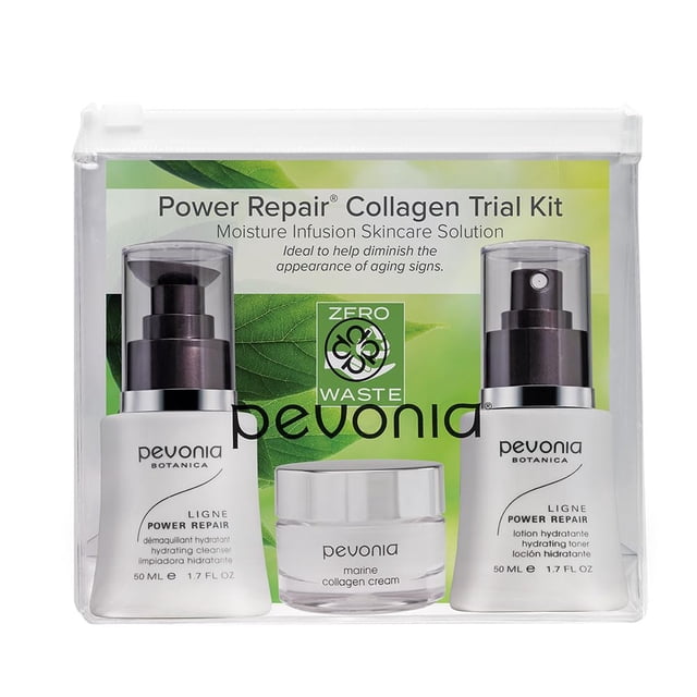 Kit de cuidado de la piel Pevonia Power Repair, juego de 3 piezas