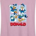 thumbnail image 3 of Disney - Donald Duck Grid Graphic Racerback Tank, 3 of 5