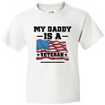 thumbnail image 3 of Inktastic My Daddy is a Veteran Youth T-Shirt, 3 of 5