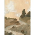 thumbnail image 2 of Green, Jacob 12x14 Gold Ornate Wood Framed with Double Matting Museum Art Print Titled - Hillside Walking Path I, 2 of 4