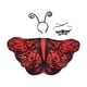 thumbnail image 3 of Disfraz de de polilla para Halloween, accesorios fotográficos para fiestas de disfraces, cumpleaños y festivales. Rojo Negro, 3 of 6
