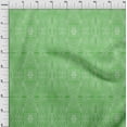 thumbnail image 4 of oneOone Viscose Chiffon Green Fabric Moire Sewing Craft Projects Fabric Prints By Yard 42 Inch Wide, 4 of 4