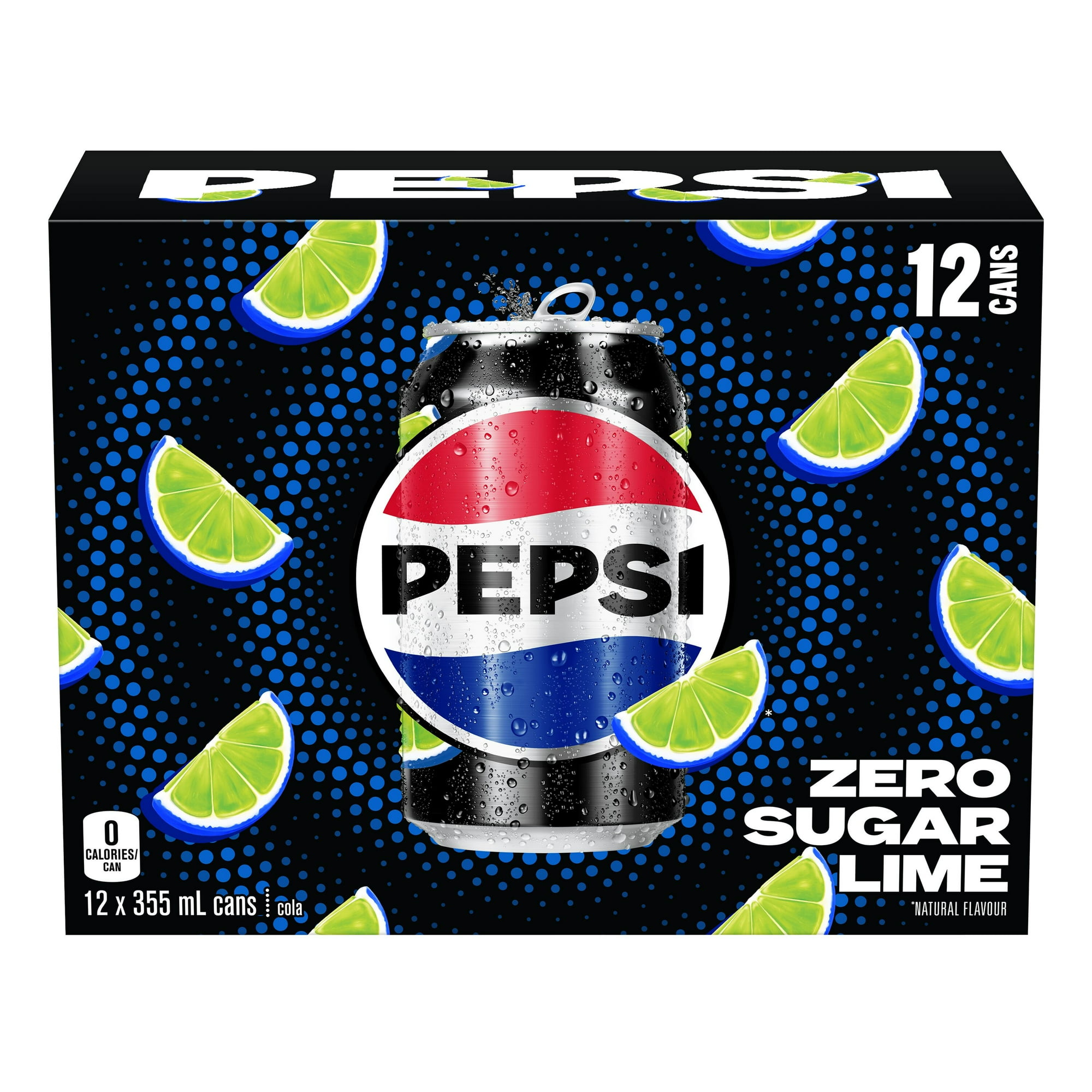 pepsi Pepsi Max Zero Sugar Soda - 24x355.0 ml | Zehrs
