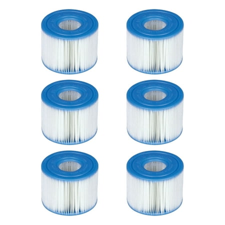 Intex PureSpa Type S1 Easy Set Pool Filter Cartridges (6 Filters) |
