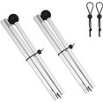 thumbnail image 1 of 2 Packs Replacement Beach Tent Poles,Aluminum Canopy Foldable Poles, 1 of 6