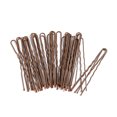 thumbnail image 5 of Wrea 1 Set Fashion Bobby Pins Simple Style U-shaped 6mm Metal Elastic Multicolor Accessories Valentines Day Barrettes for Women Coffee/50pcs, 5 of 10