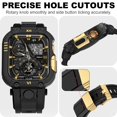 thumbnail image 3 of Pulseras de reloj compatibles con XYF para Apple Watch 45/44/42 mm con funda, 3 of 7