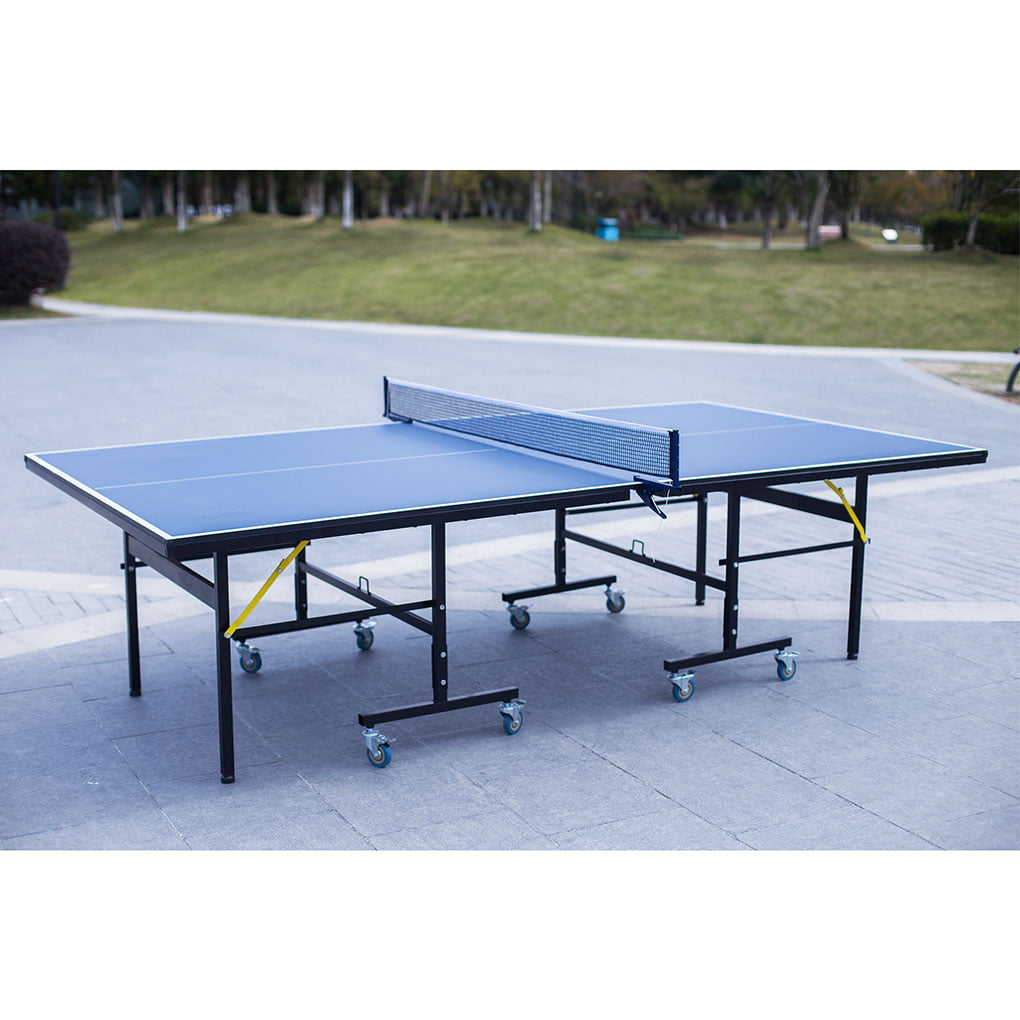 Terugspoelen Kindercentrum Theoretisch Ping Pong Table Smooth Wheels Table Tennis Desk Foldable Removable Sports  Equipment for Indoor Outdoor - Walmart.com