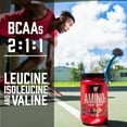 thumbnail image 6 of BSN Amino X Amino Acids + BCAA Powder, Grape, 30 Servings, 6 of 8