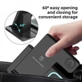 thumbnail image 3 of 3-in-1 Wireless Charging Station, Foldable Qi Charger Stand with 20W Adapter & Cable for iPhone, Android,Watch, AirPods, Fast Charge Dock(White), 3 of 10