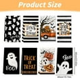 thumbnail image 3 of Towels,Halloween Kitchen Towel 60x40cm | Holiday Decorative Dish Towel | Absorbent Rags | Festive Kitchen And Dining Table Towel | Cute Pumpkin Design Home Towel, 3 of 9