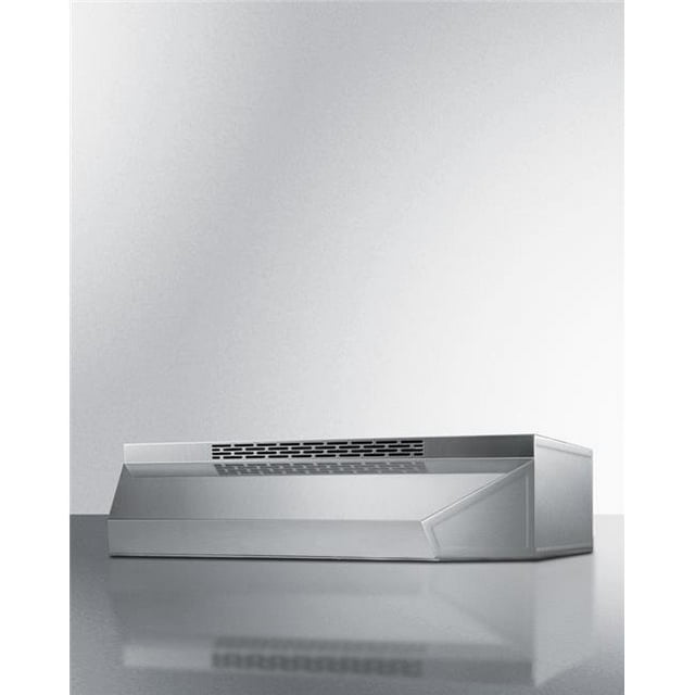 Summit Appliance ADAH1736SS Capot de Cuisinière Sans Conduit 36 Po en Acier Inoxydable avec Interrupteur Mural à Distance