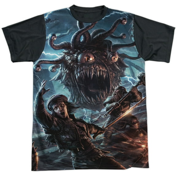 Dungeons And Dragons Monster Manual Cover Unisex Adult Halloween Costume Sublimated T Shirt