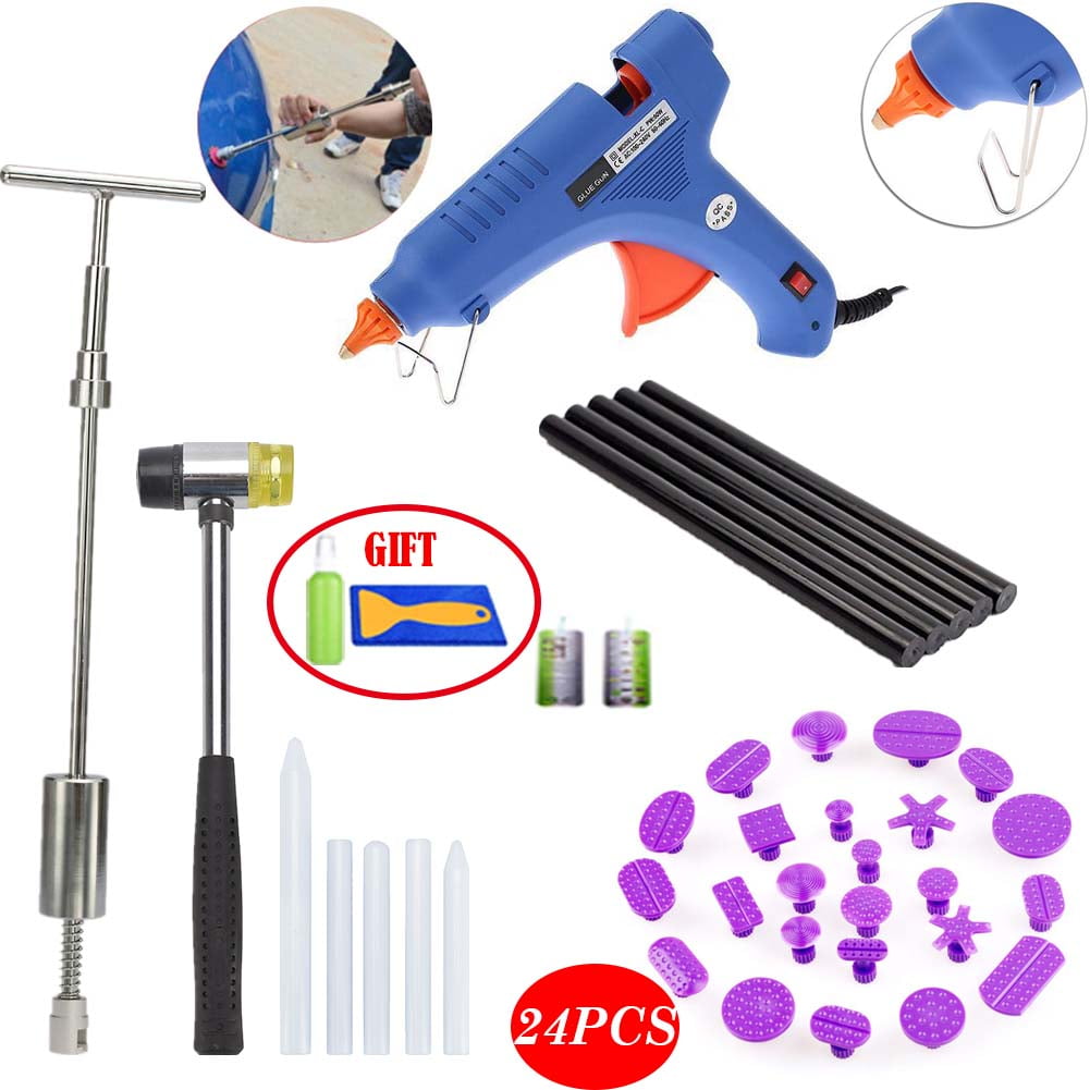 Car Dent Repair Tools Dent Lifter Paintless Removal Kit Puller Grip PRO