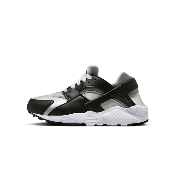 NIKE GRADE SCHOOL Air Huarache Run GS "Black Neutral Grey" 654275 044 654275 044 from Stadium Goods