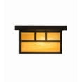 thumbnail image 6 of Meyda Tiffany 52681 Hyde Park Double Bar Mission 2 Light 17" Wide Flush Mount Square, 6 of 7