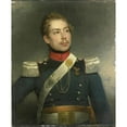 thumbnail image 2 of Charles Howard Hodges 12x14 Black Ornate Wood Framed Double Matted Museum Art Print Titled: Christian Edouard Fraser (1812-79), Second Lieutenant of the 5th Dragoon Regiment (1834), 2 of 5