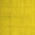 thumbnail image 1 of Ahgly Company Machine Washable Indoor Square Oriental Yellow Modern Area Rugs, 4' Square, 1 of 4