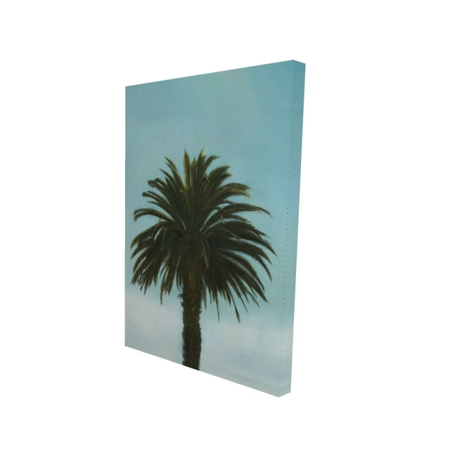 Palmier Tropical - Toile 24"x36 Pouces - Impression à la Demande
